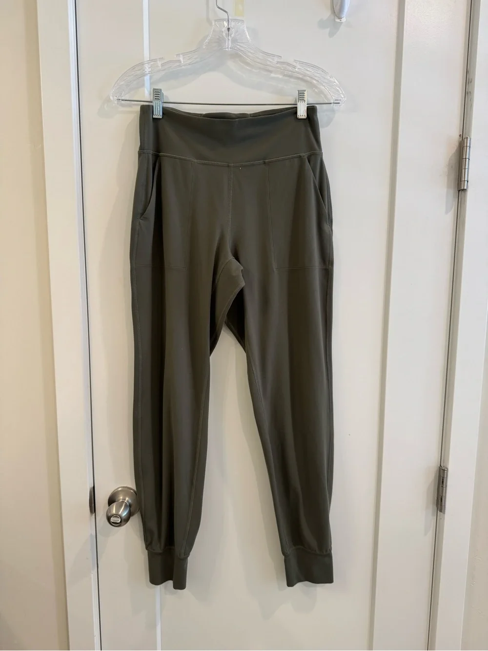lululemon athletica Kids Olive Leggings with Cuffed Ankles